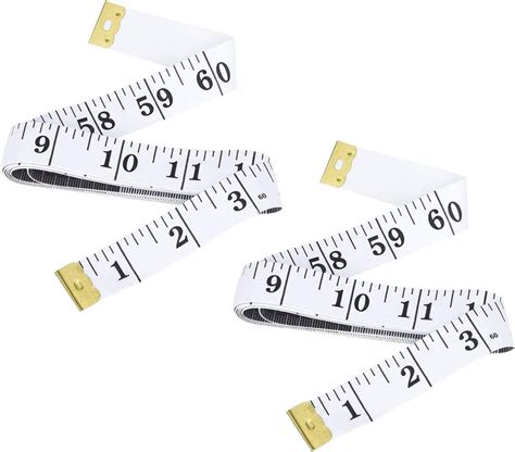 Dual Sided Body Measuring Ruler Sewing Cloth Tailor Tape Soft Tape For