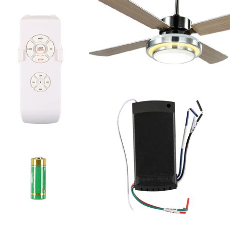 3 In 1 Small Size Universal Ceiling Fan Remote Control Kit With Light