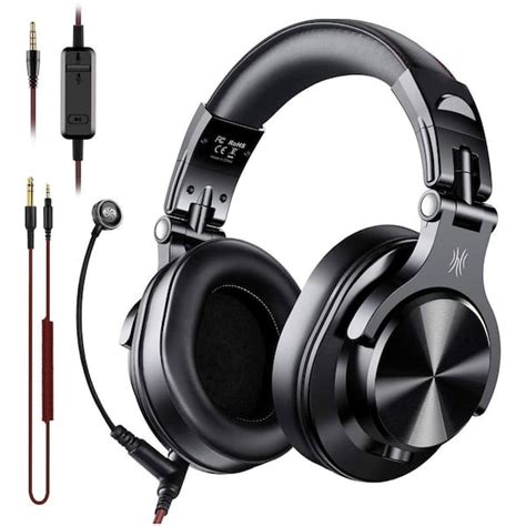 Oneodio Studio Gaming Portable Wired Over Ear Headphones Wboom Mic