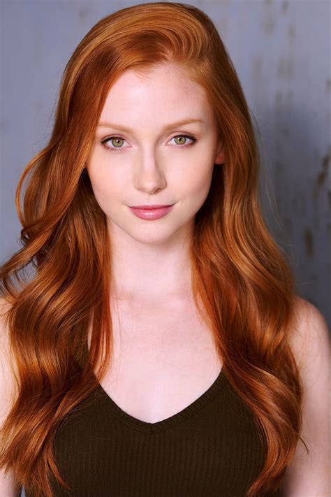 Chandler Lovelle S Headshot By Bella Saville Redhead Red Hair Ginger Actor Actress Los