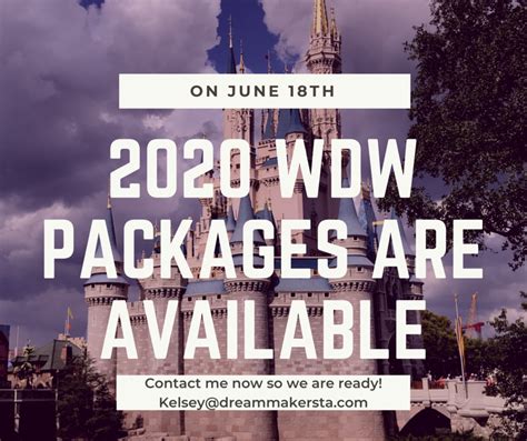 2020 Walt Disney World Vacation Packages ⋆ The Pikes Place