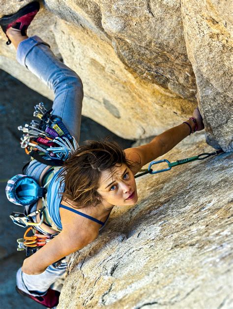 That Is The Spirit Climbing Is The Most Beautiful Cardio Escalade En Montagne Sport Féminin