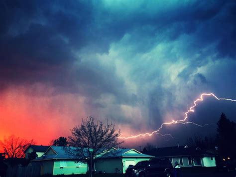 Beautiful Lightning Storm Coeur Dalene