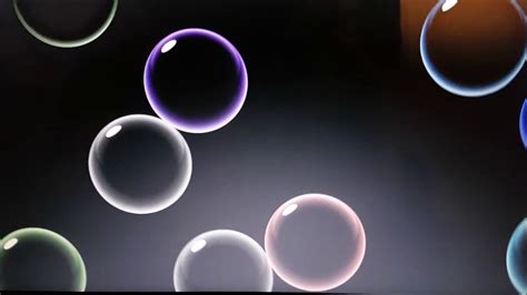 Windows 10 Bildschirmschoner Screensaver Farbige Seifenblasen Bubbles