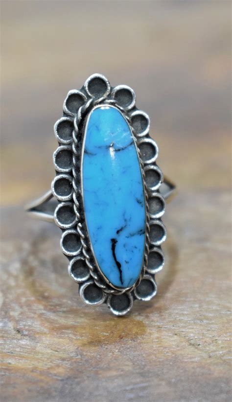 Ring Sterling Silver Turquoise Silver Ring