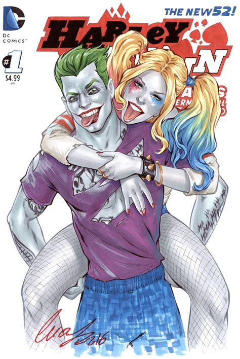 Joker And Harley Quinn By Elias Chatzoudis On Deviantart