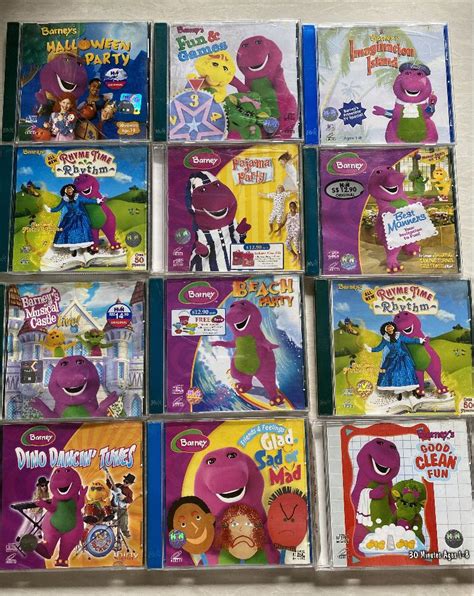 Barney Vcd Hobbies And Toys Music And Media Cds And Dvds On Carousell