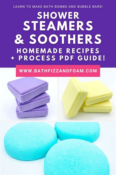 How To Make DIY Shower Steamers And Soothers Homemade Recipes