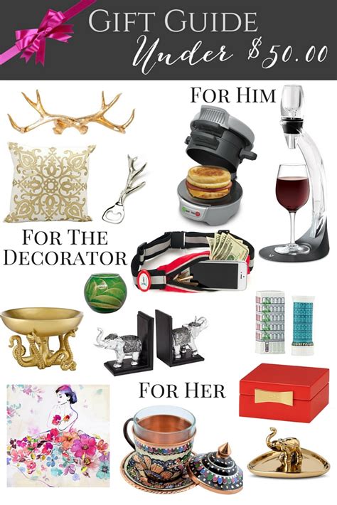 There are some great budget options here as well. Best Holiday Gifts Under $50 - Casa Watkins Living