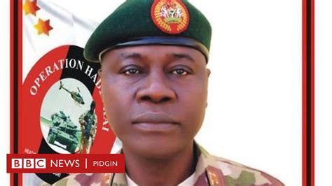 New Chief Of Army Staff In Nigeria Unveiling The New Chief Of Army