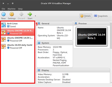 Virtualbox How To Boot Into A Virtual Box Vm With A Live Image Ask