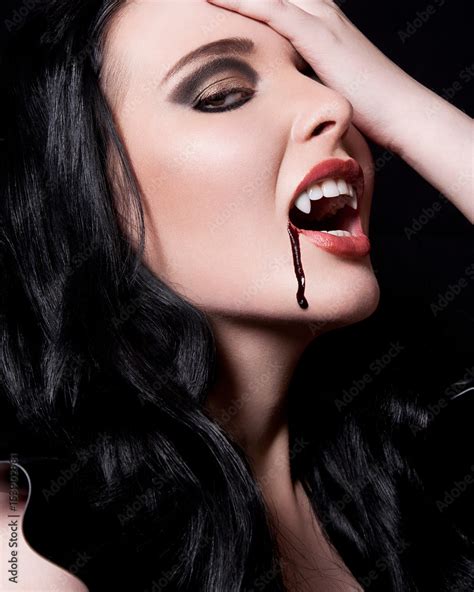 Young Female Vampire Stock Photo Adobe Stock