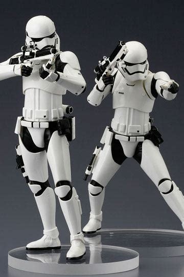 First Order Stormtrooper Pack 2 Statues Artfx Star Wars Épisode Vii