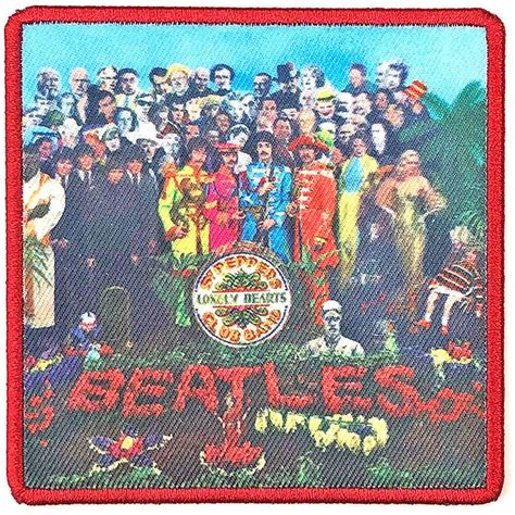 The Beatles Patch Sgt Peppers Album Cover Multicolours Attitude