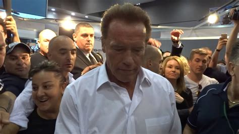 Meeting Arnold Schwarzenegger Youtube