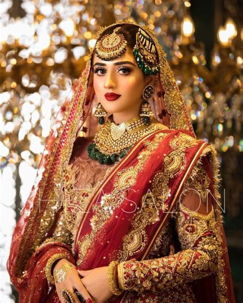 jannat mirza and alishba anjum look radiant in their latest bridal shoot reviewit pk