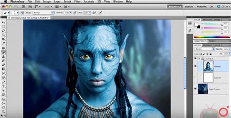 Como Transformar Uma Pessoa Em Avatar No Photoshop