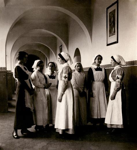 Wwi German Red Cross Nurses By Historic Image Red Cross Nurse Red