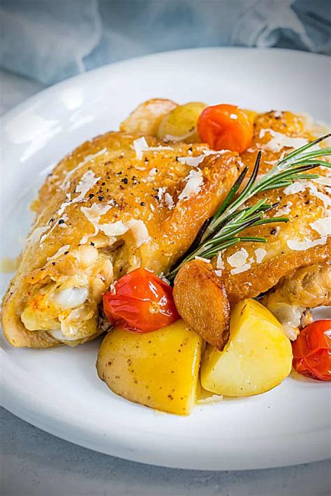 It's flavoured with thyme, ginger, lime, angoustura bitters and scotch bonnet sauce. Best Slow Cooker Garlic Parmesan Chicken - Grandma Linda's ...