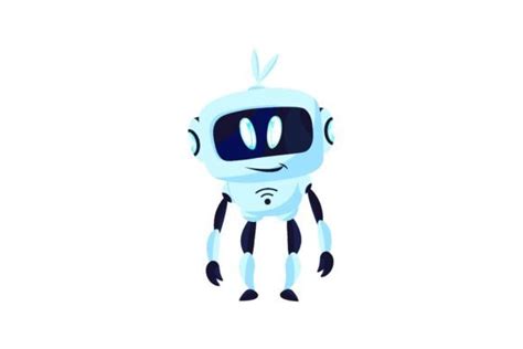 Futuristic Robot Humanoid Helper Isola Graphic By Pchvector