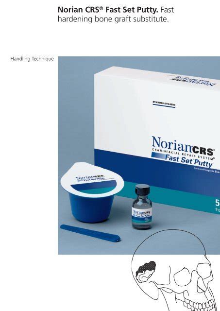Norian CrsÂ Fast Set Putty Fast Hardening Bone Graft Synthes