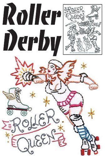 Sublime Stitching "Roller Derby" | Roller derby, Roller derby art