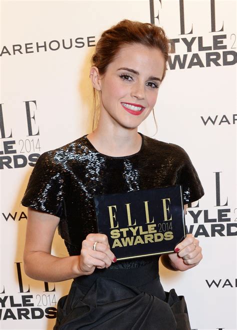 Emma Watson Elle Style Awards 2014 In 2021 Emma Watson Elle Emma