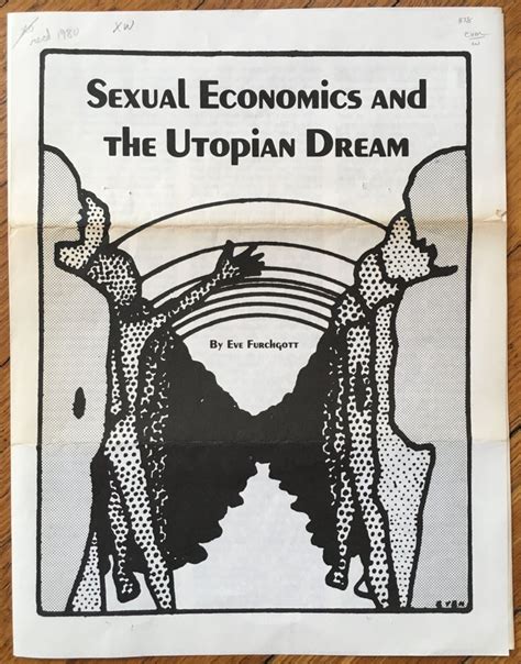 Sexual Economics And The Utopian Dream Cover Title Utopias Eve Furchgott