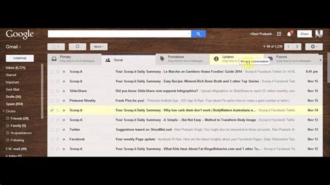 How To Customize New Gmail Inbox Style Youtube