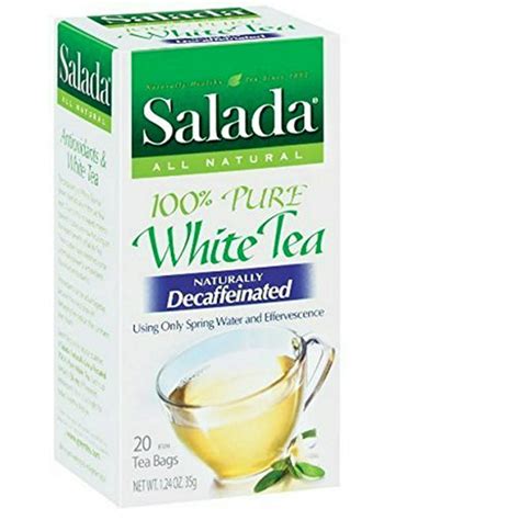 Salada Pure White Tea Naturally Decaffeinated 2 Pack