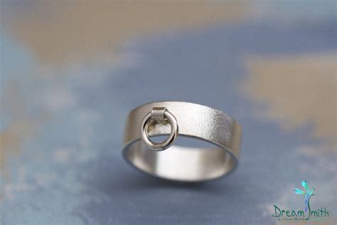 Sterling Silver Ring Of O Bdsm Ring Story Of O Ring Etsy