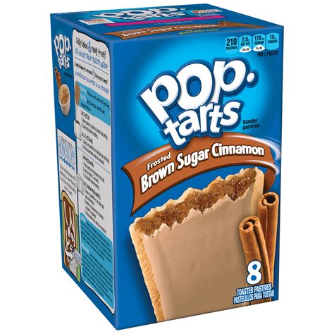 Pop Tarts Frosted Brown Sugar Cinnamon 8 Ct 14 Oz 12 Pack