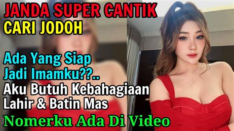 Janda Super Cantik And Seksi Cari Jodoh‼️ada Yang Siap Jadi Imamku Aku