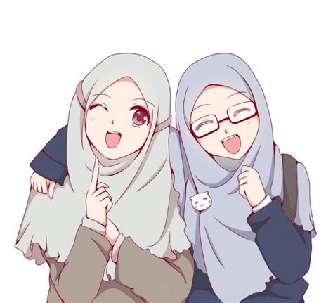 Anime Gambar Anak Muslimah Cantik Kartun