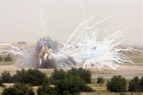 Israel Phosphorus Bombshells Launched From Gaza
