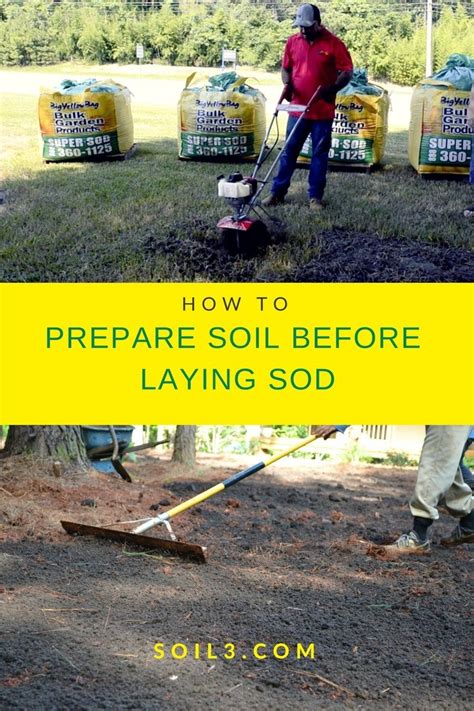 Okay, i got some top soil and compost. How to Prepare Soil for Sod Installation: The healthy way ...