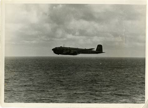 German bomber flying low over the ocean, January 1942 | The Digital