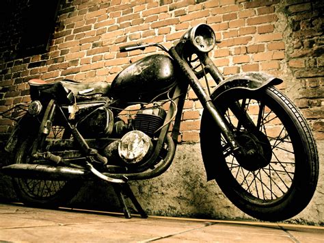 Vintage Bike Wallpapers Wallpaper Cave