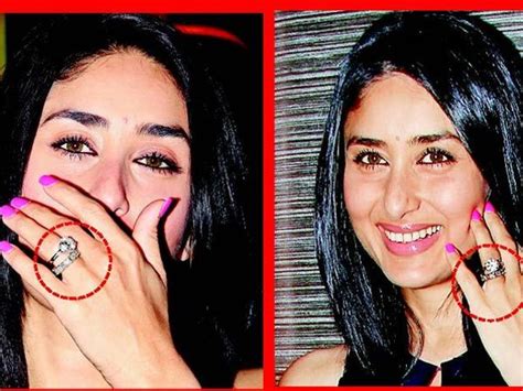 Kareena Kapoor Exclusive Kareenas Engagement Ring