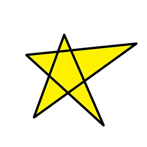Bright Yellow Star Free Stock Photo Public Domain Pictures
