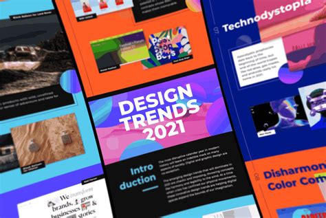 Revolutionary Digital And Graphic Design Trends Of 2021 Infographic