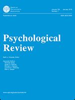 This article reviews neuroscience and cognitive psychology literature to understand how trauma and emotion impact policing and why some strategies this research note provides a critical commentary of the theoretical trends in visitor attitude studies based on a systematic review of 162 journal. Psychological Review - APA Publishing | APA