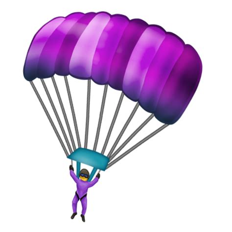 🪂 Parachute On Emojipedia Sample Images 120