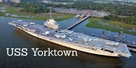 Uss Yorktown In Charleston Sc Aircraft Carrier Uss Yorktown In