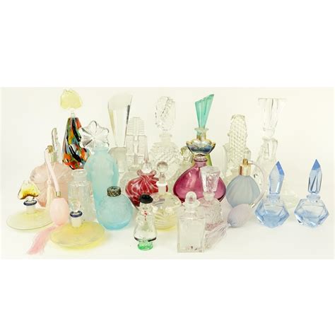 Large Collection Of Art Deco Perfume Bottles Kodner Auctions