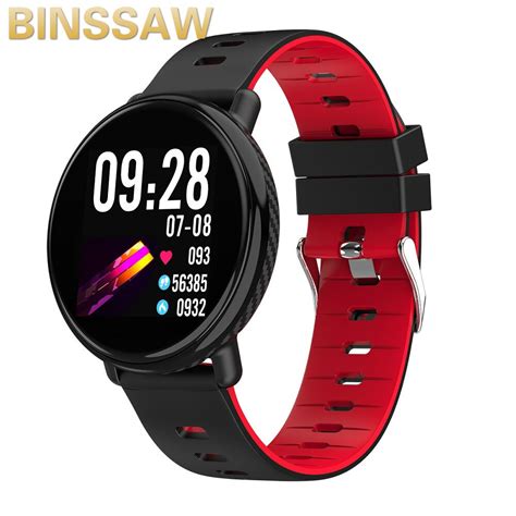 Binssaw K1 Smart Watch Ip68 Waterproof Ips Color Screen Heart Rate