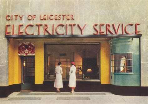 Leicester Corporation Electricity Department Showroom Leicester