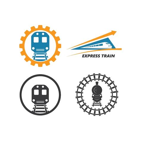 Premium Vector Train Vector Icon Illustration Design