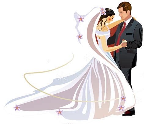 Clipart Wedding Couple Clipart Wedding Couple Transparent Free For