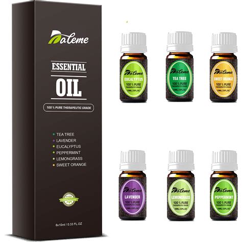Buy Aromatherapy Essential Oils Kits Daleme 100 Pure And Therapeutic